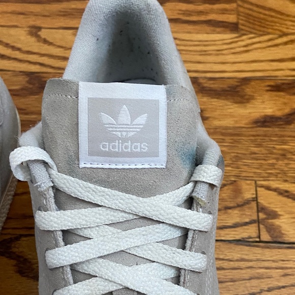 Adidas Stan Smith Light Gray Casual Sneakers - Picture 2 of 11